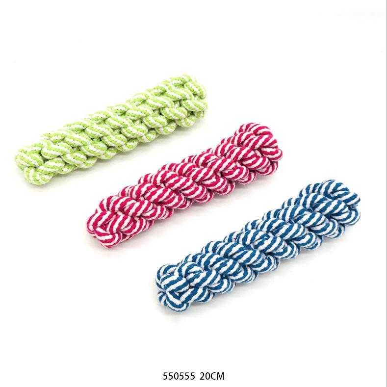 Knitted rope dog toy - 20cm - 550550
