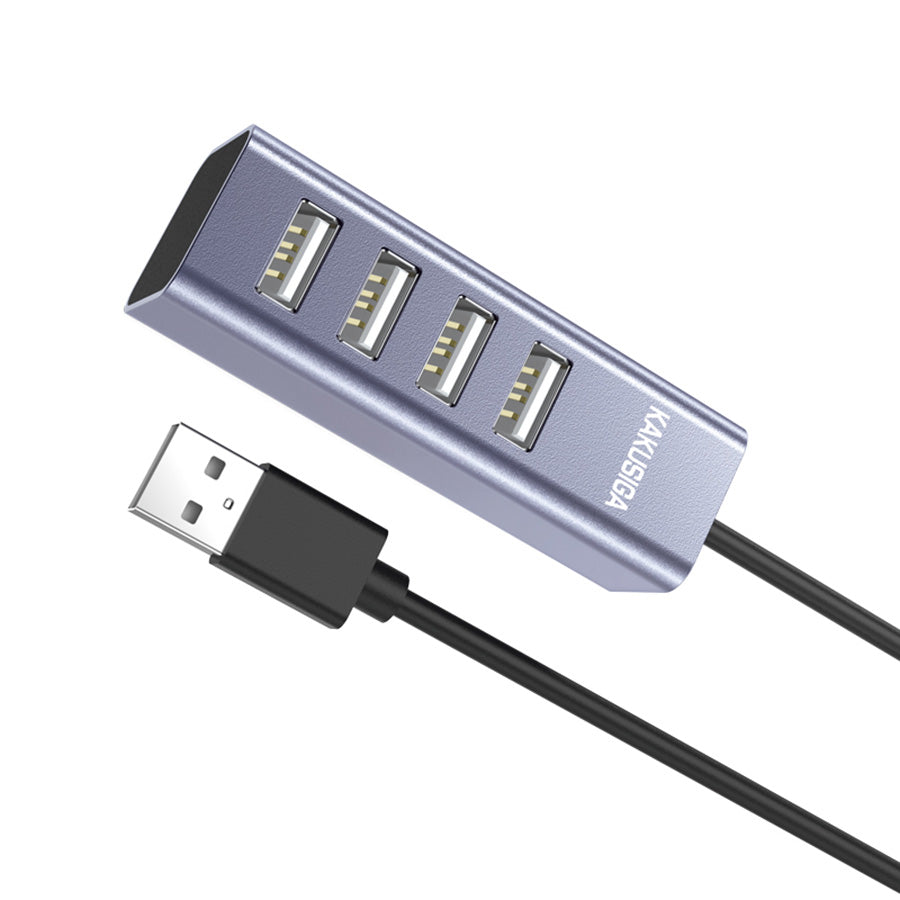 KSC-383/GRAY 4-PORT USB SPLITTER (USB 2.0)
