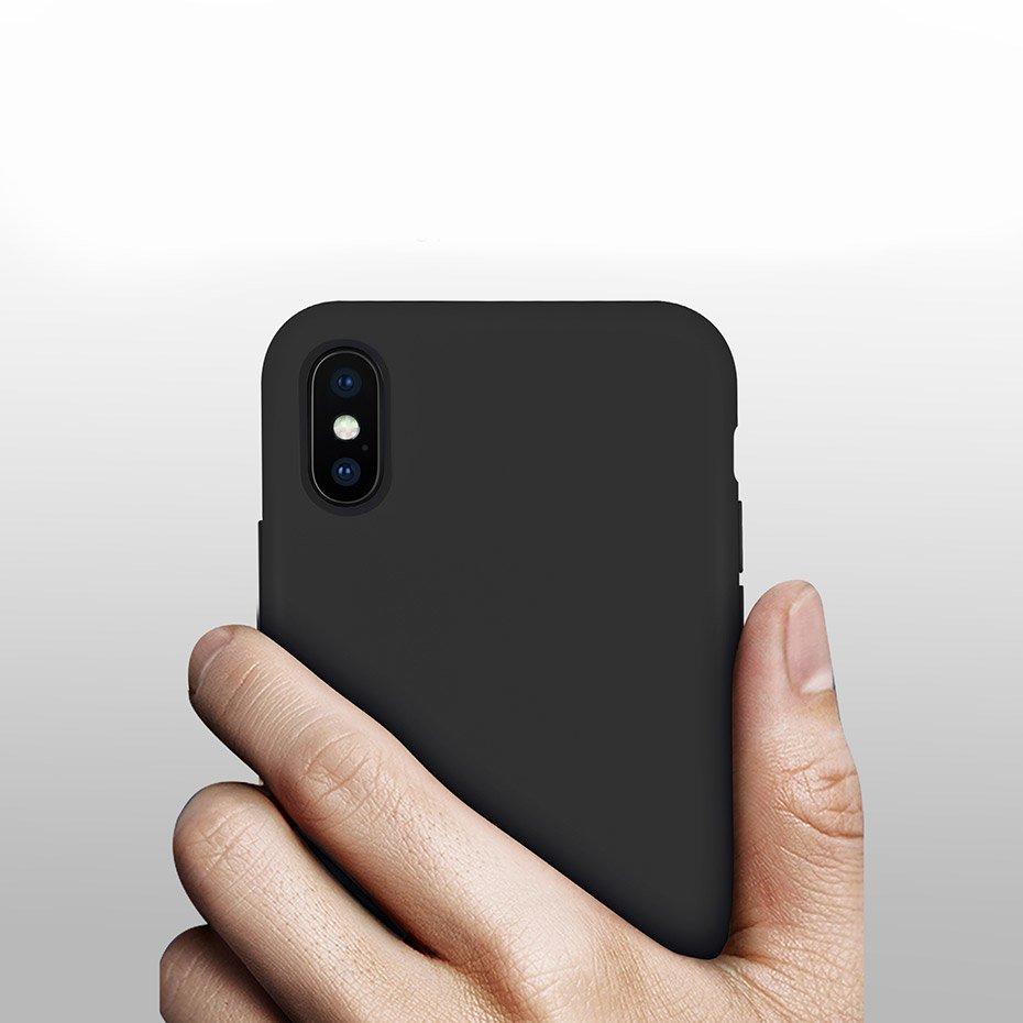 Θήκη iPhone 11 Pro - OEM Σιλικόνης Soft Silicone Rubber - Μαύρο - iThinksmart.gr