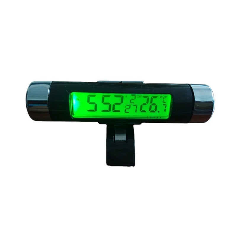 Ψηφιακό ρολόι & θερμόμετρο αυτοκινήτου με κλιπ – 420325