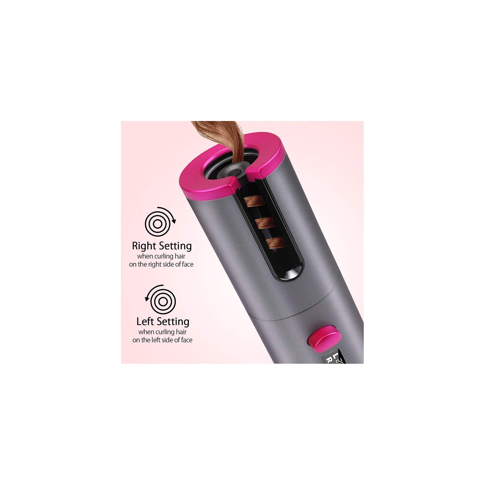 Ασύρματη Συσκευή για Μπούκλες Αυτόματη Ramindong RD-060 Hair Curler