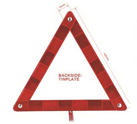 Emergency warning triangle - 1730401/1S - 170419