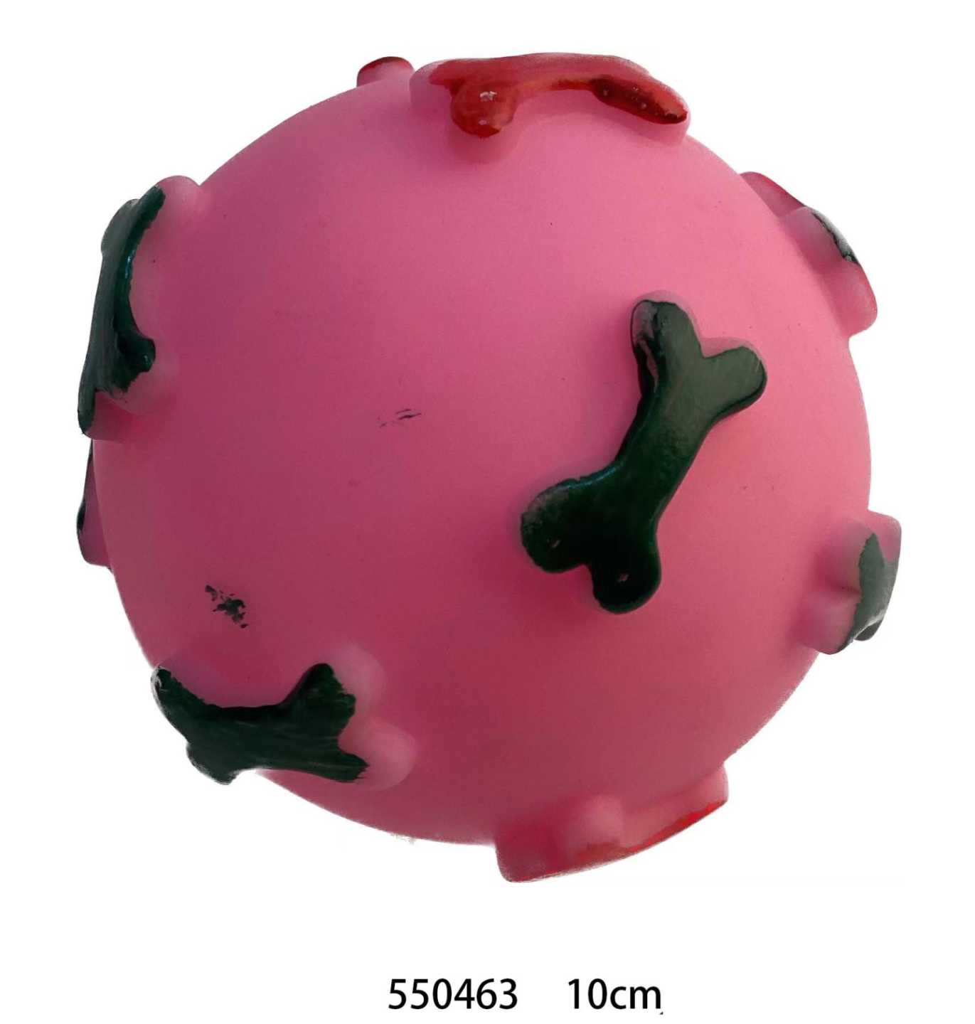 Latex ball dog toy - 10cm - 550463