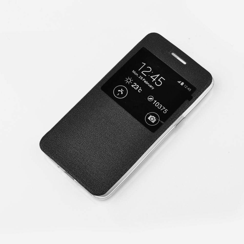 Θηκη S-View - Samsung Galaxy S6 (G920) - Μαυρη - iThinksmart.gr