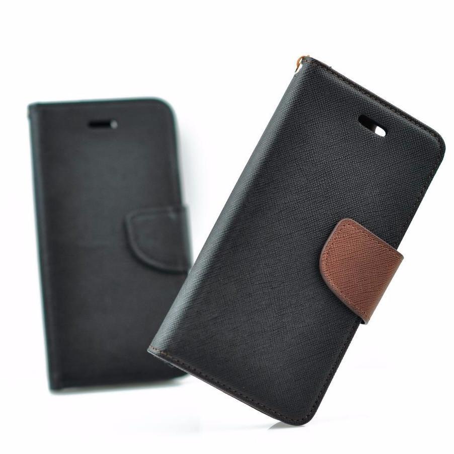 Θήκη Πορτοφόλι Fancy Book από Δερματίνη - Samsung Galaxy S6 (G920) - Μαυρη - iThinksmart.gr
