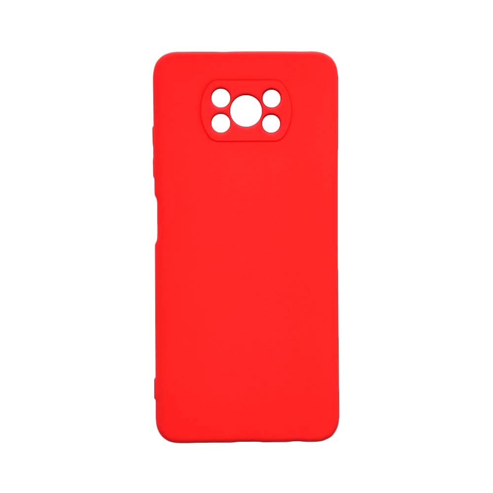 Θήκη Σιλικόνης Xiaomi Poco X3 NFC / X3 Pro My Colors - Κόκκινο