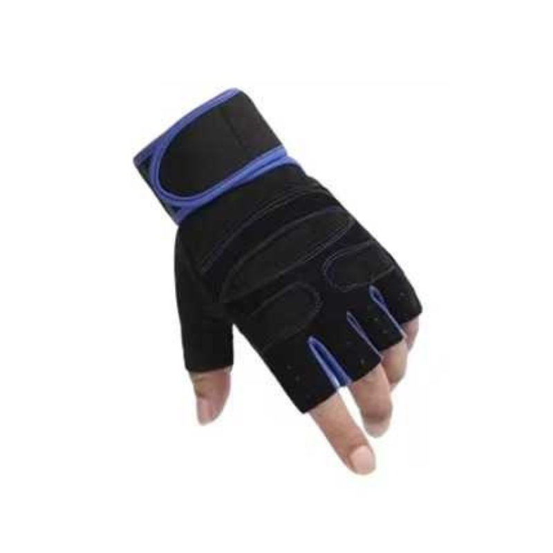 Short cycling gloves - 556660 - Blue