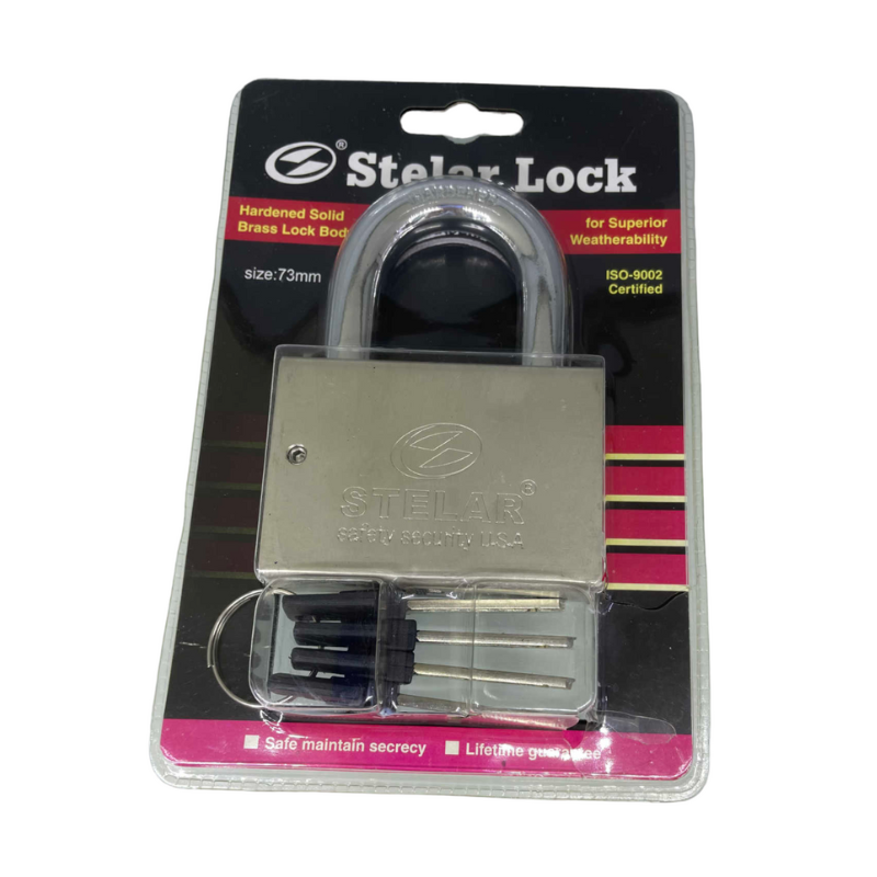 Λουκέτο - STELAR - 73mm - 586905 - iThinksmart.gr