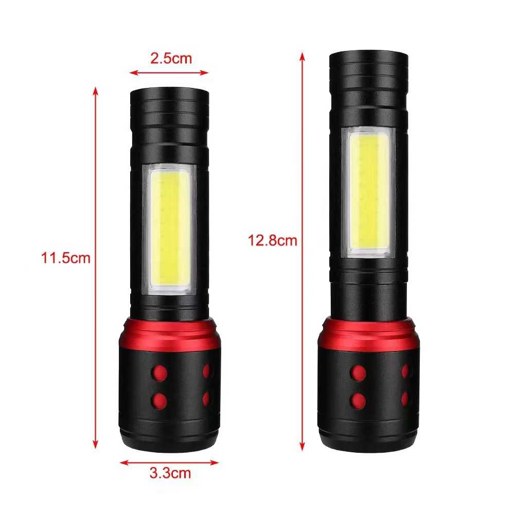 Rechargeable LED flashlight - 716COB - 515190