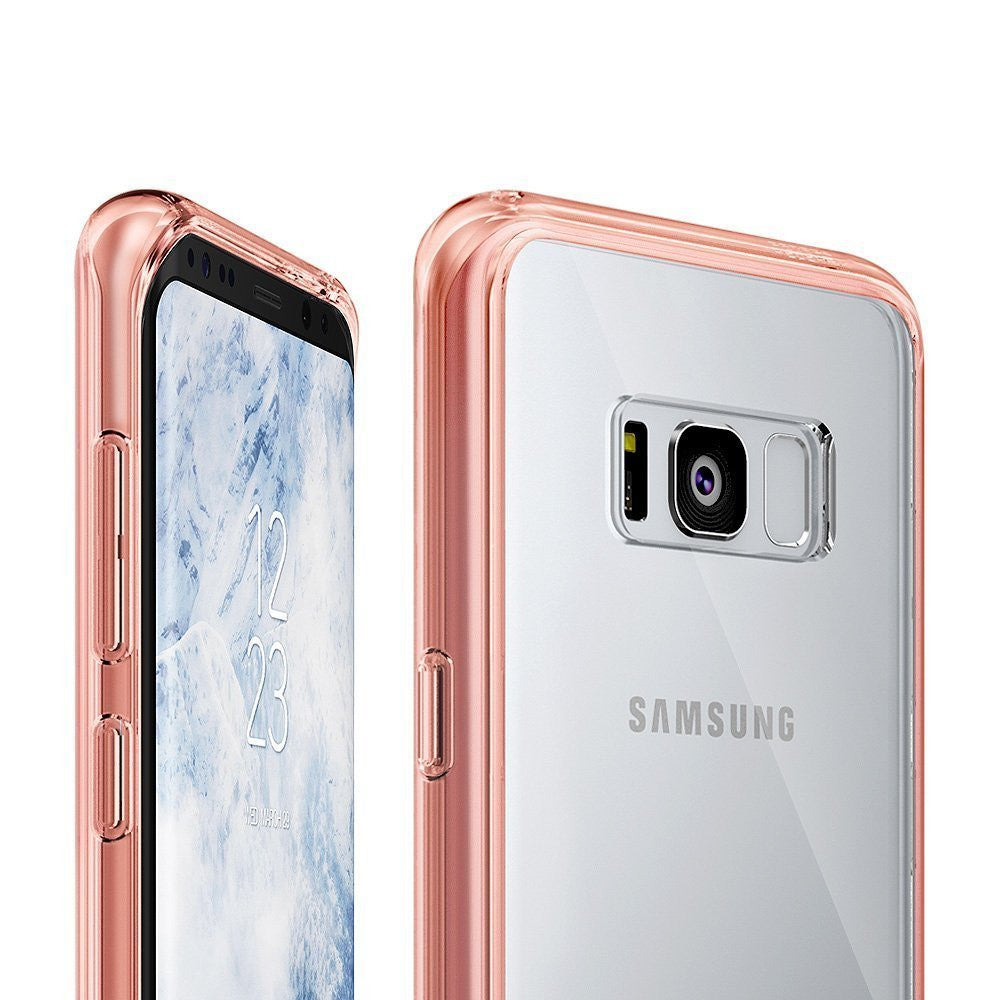 Θηκη Ringke Fusion - Samsung Galaxy S8 Plus G955 - Rose Gold - iThinksmart.gr