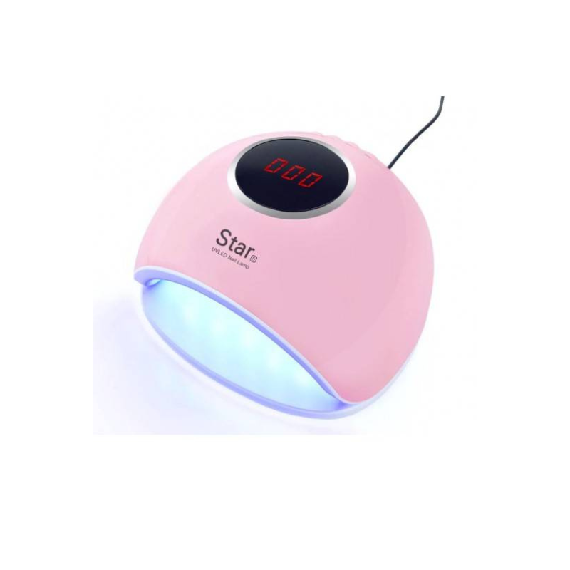 UV/LED Nail Lamp - Star 5 - 72W - 631187 - Pink