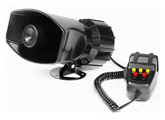 Loudspeaker/Car siren - 12V - 7tones - 100W - 403534
