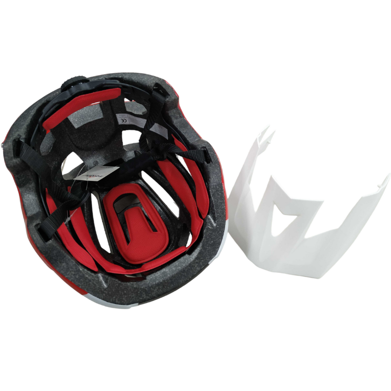 Bicycle helmet - S46-33 - 652817 - Red/White