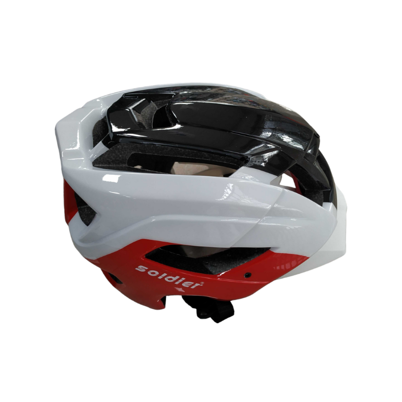 Bicycle helmet - S46-33 - 652817 - Red/White
