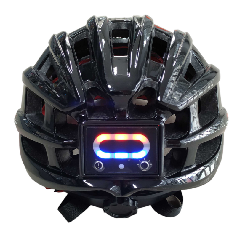 Κράνος ποδηλάτου με προβολέα LED - S546-45:USB - 652879