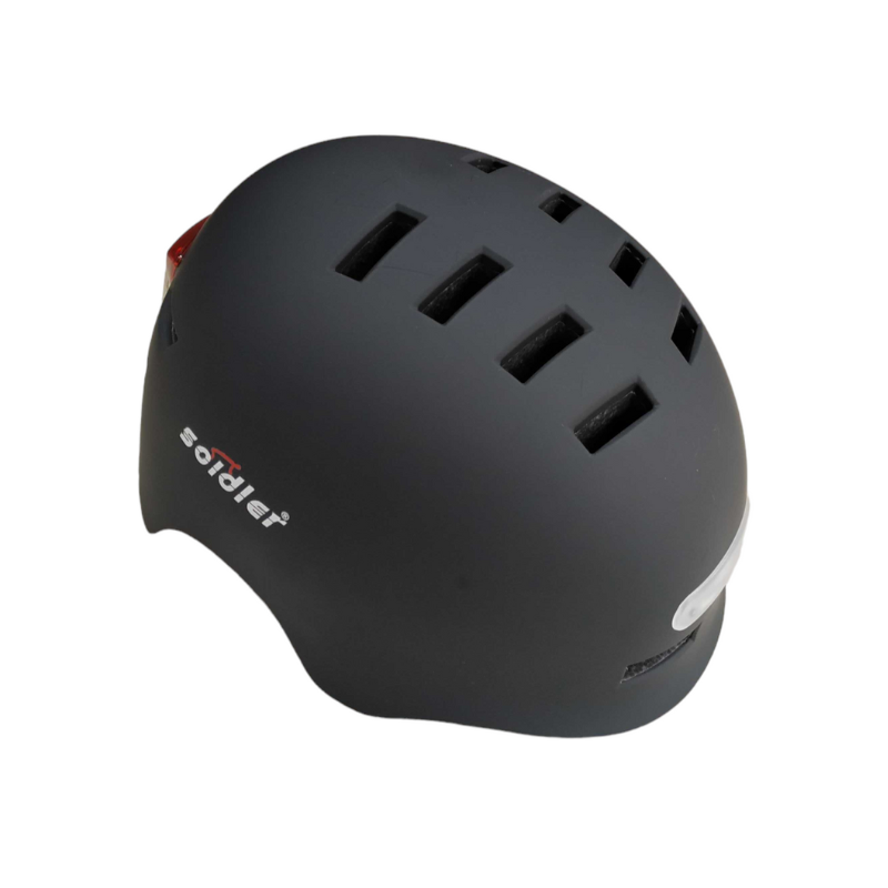 Bicycle helmet with LED headlight - S45-79-3 - 652886