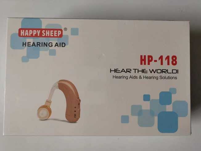 Hearing aid - HP-118 - 567921 - Happy Sheep 