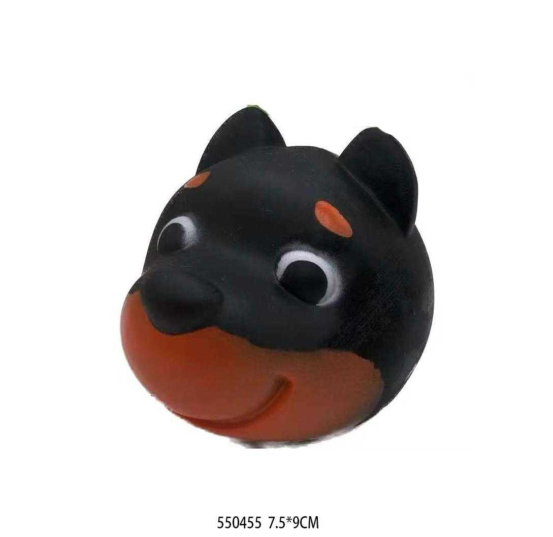 Latex ball dog toy - 7.5x9cm - 550455