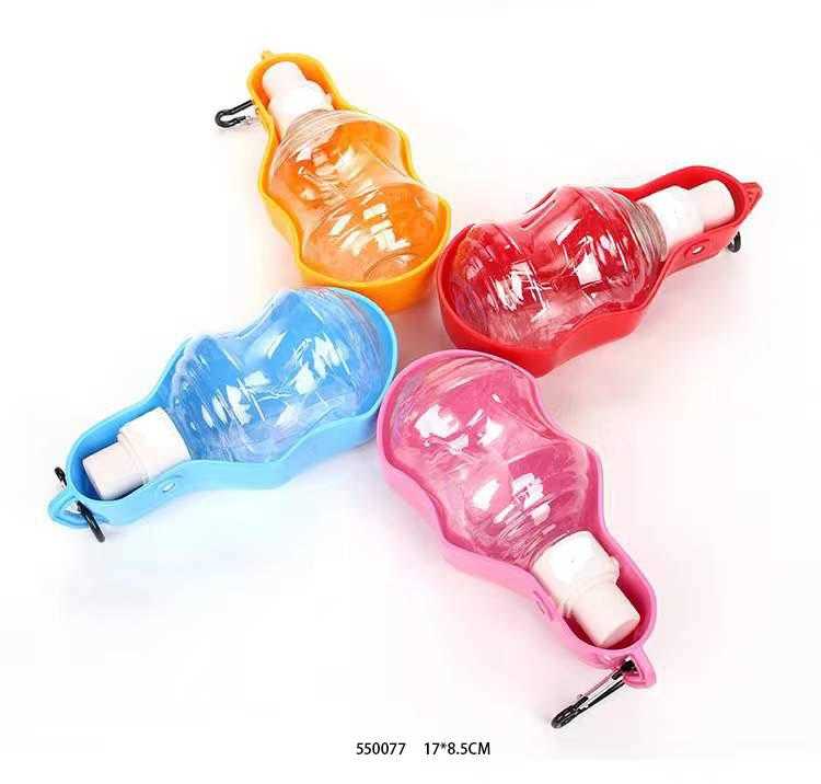 Portable dog water bottle - Waterer - 250ml - 17x8.5cm - 550077