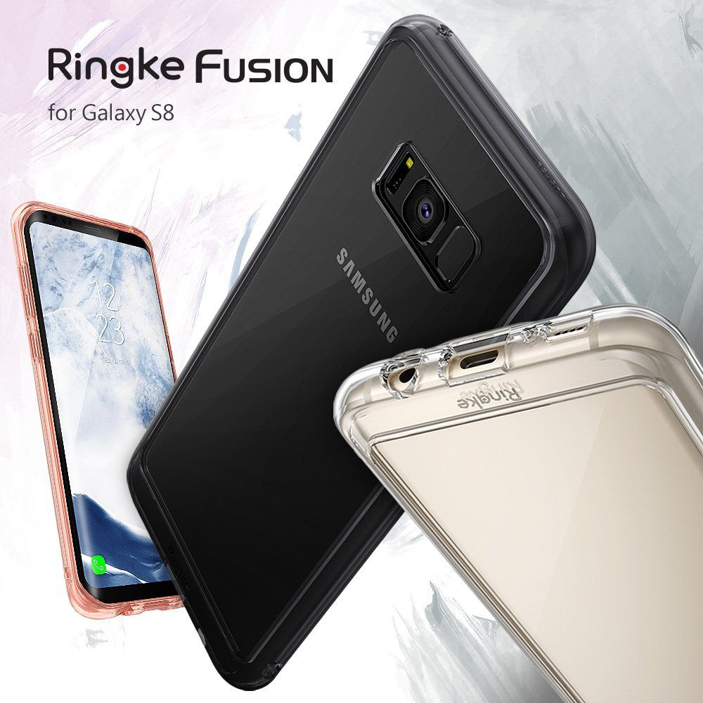 Θηκη Ringke Fusion - Samsung Galaxy S8 G950 - Rose Gold - iThinksmart.gr