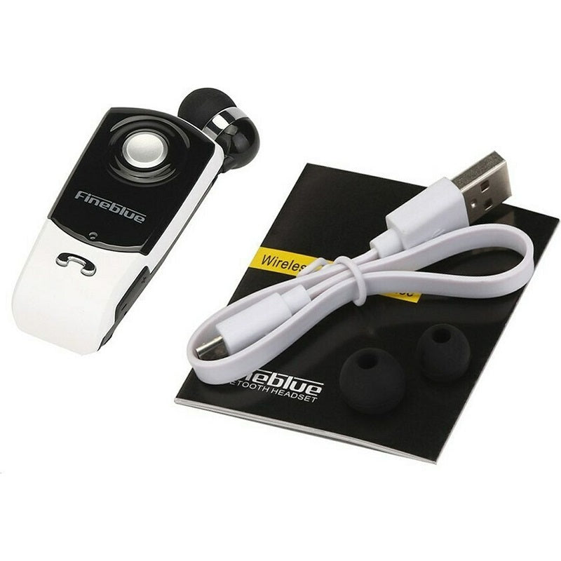 Wireless Bluetooth headset - F-960 - Fineblue - 720305 - Black/White