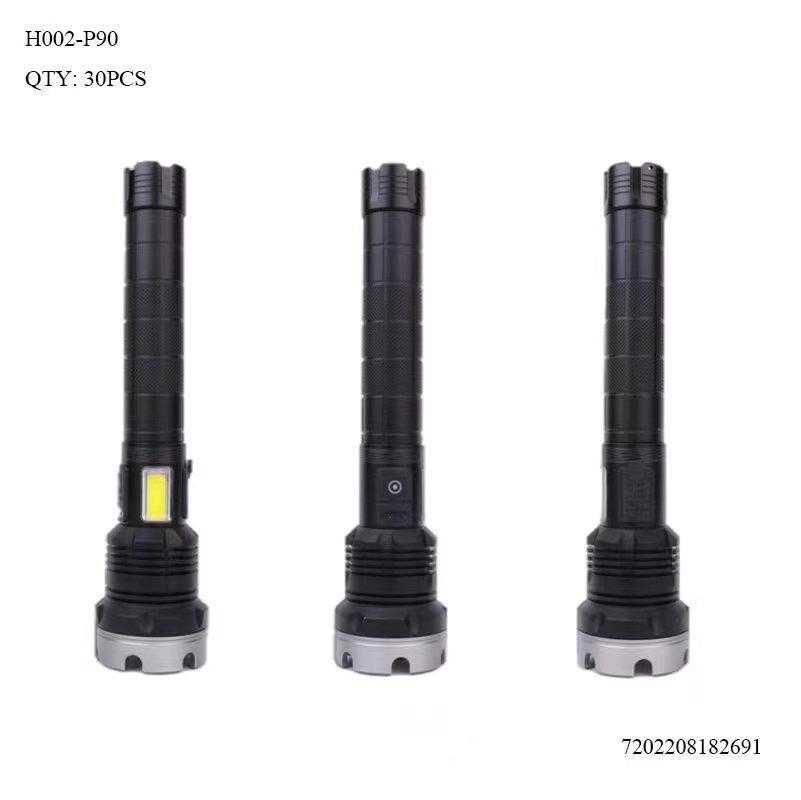 Rechargeable LED flashlight - H002-P90 - 182691