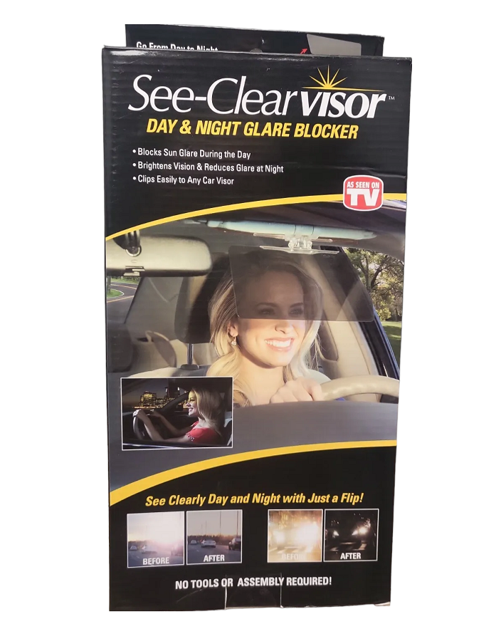 Day/Night Car Sun Visor - See-Clear Visor - 800789 
