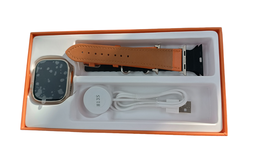 Σετ Smartwatch με 2 λουράκια – MAX W9 ULTRA - 810033