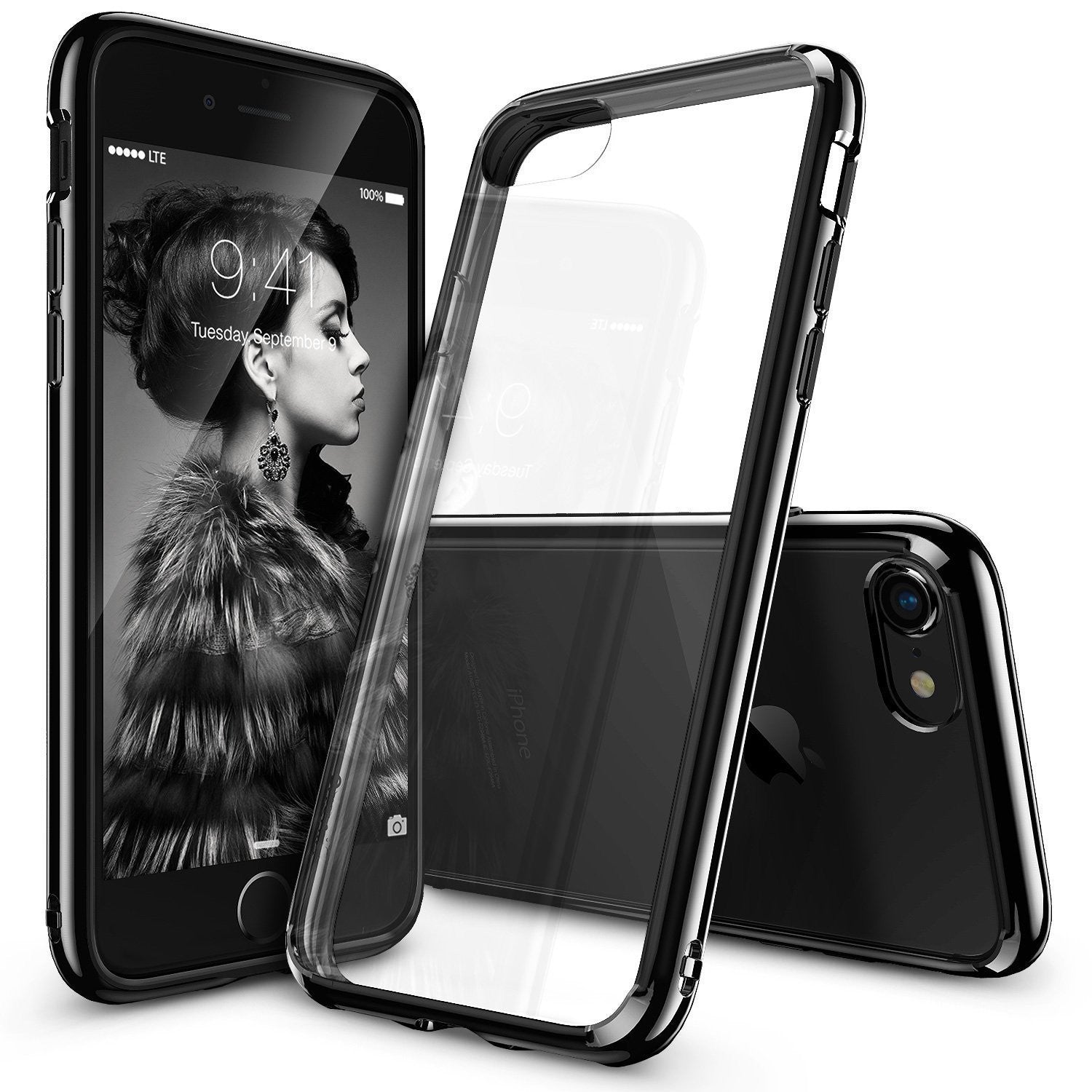 Θηκη Ringke Fusion - iPhone 7 /8 / SE 2020 - Black - iThinksmart.gr