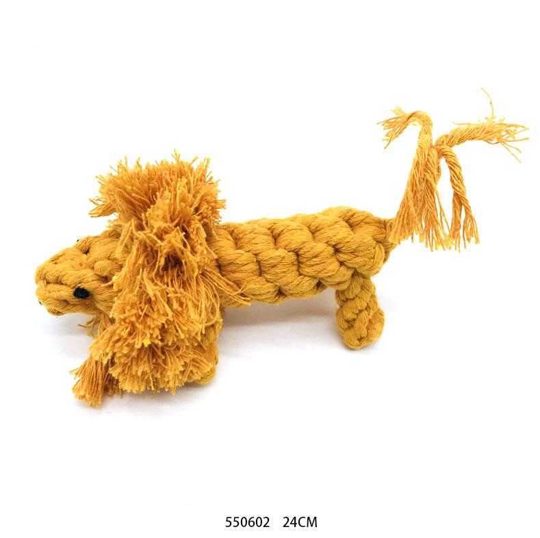 Rope animal dog toy - 24cm - 550602