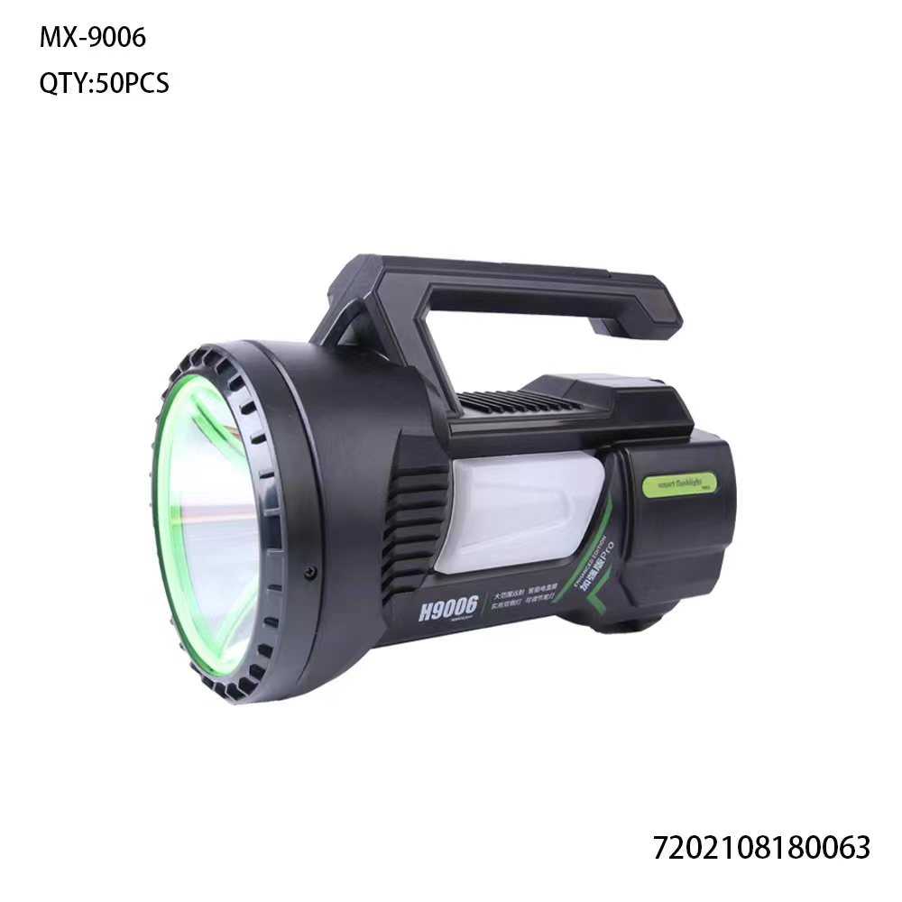 Επαναφορτιζόμενος φακός και προβολέας LED - IPX4 - 1200lm - H9006 - 180063