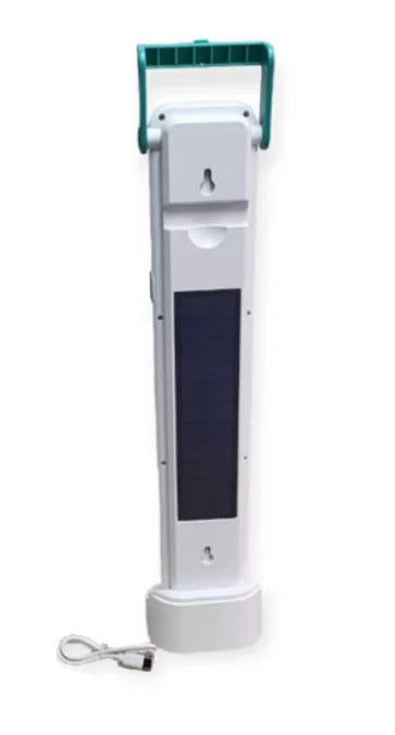 Επαναφορτιζόμενος φακός LED έκτακτης ανάγκης με ηλιακό πάνελ - ZB-S175 - 872079