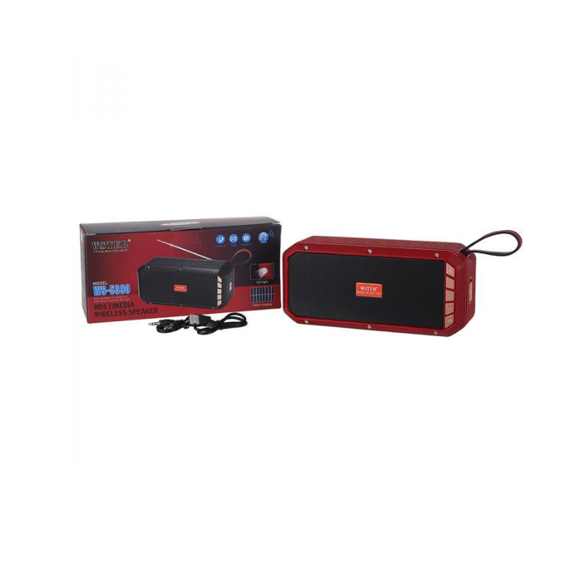 Wireless Bluetooth speaker - WS5390 - 881582 - Red
