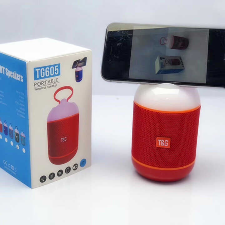 Wireless Bluetooth speaker - TG605 - 881995 - Red
