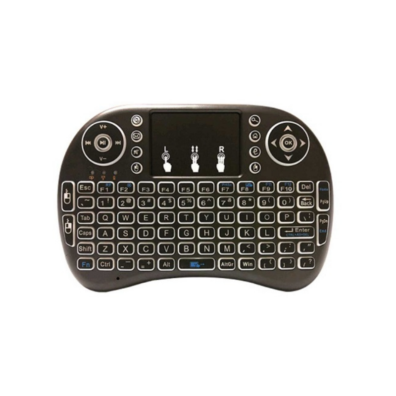 Wireless mini keyboard with English Touchpad - i8 - 882788 - Black