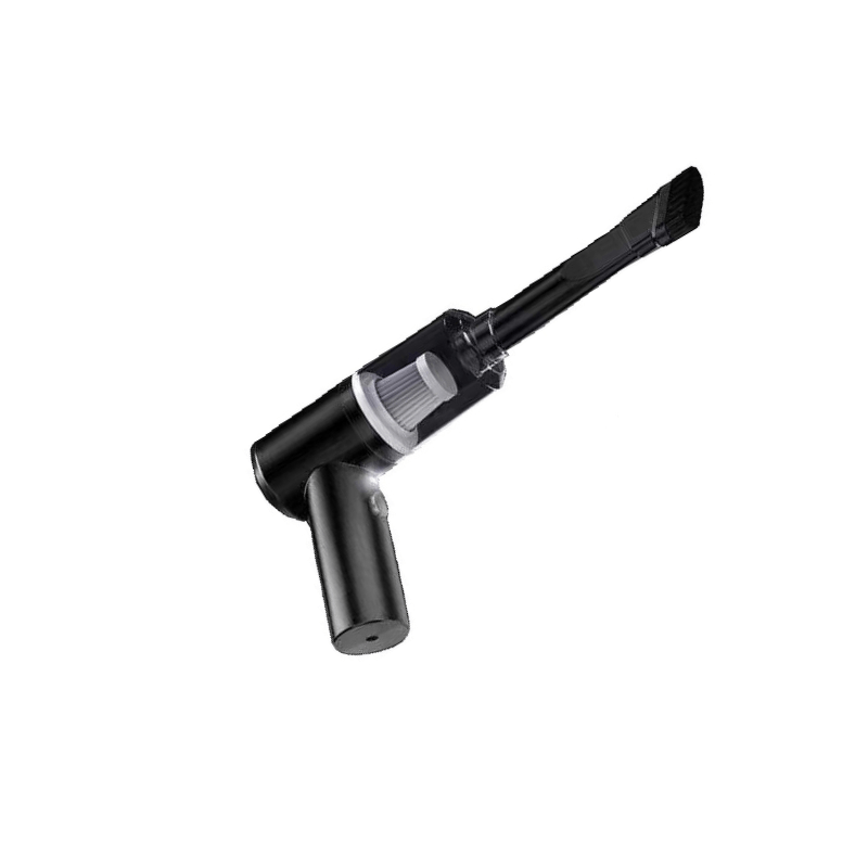 Portable electric car vacuum cleaner - 883259 - Black