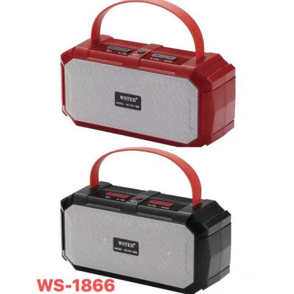 Ασύρματο ηχείο Bluetooth - WS1866 - 883679 - Red