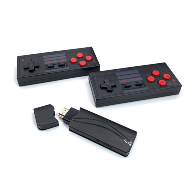 Mini Wireless Game Console with 2 Controllers - HD08-U - 884041
