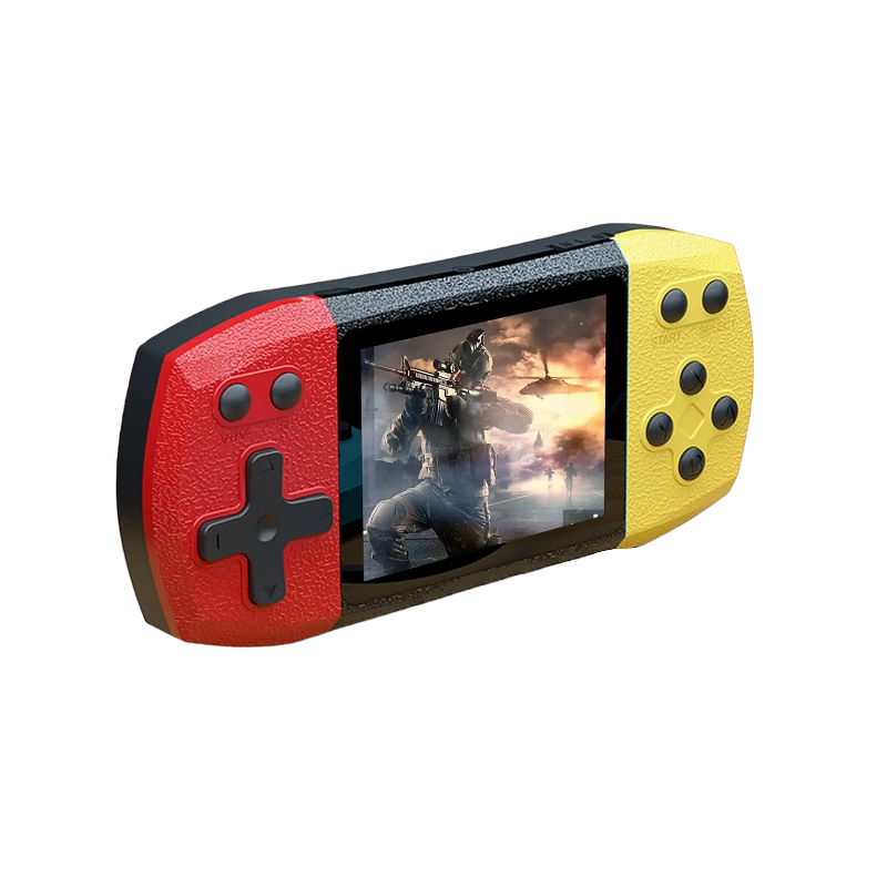 Portable Game Console - 620 in 1 - 884409 - Red/Yellow 