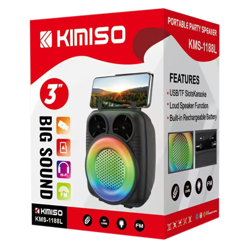 Ασύρματο ηχείο Bluetooth - 3'' - KMS-1188L - 885314