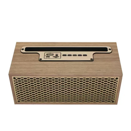 Wireless Bluetooth speaker - KM-7 - 886359 - Light Brown