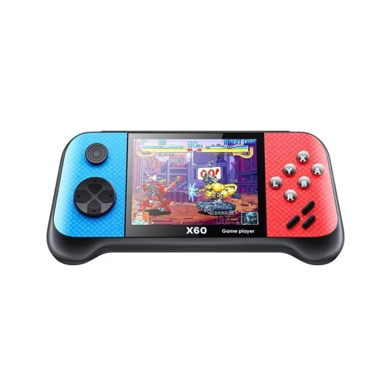Portable Game Console with Controller - X60 - 887677 - Blue/Red