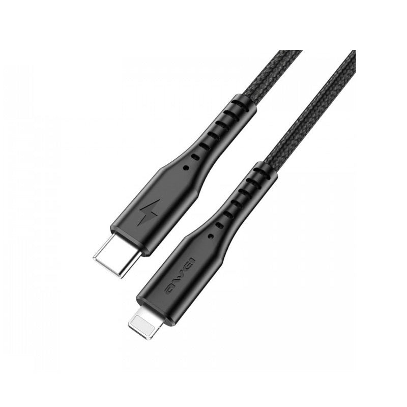 Charging &amp; data cable - Type-C to Lightning - CL-78 - 18W - AWEI - 888001