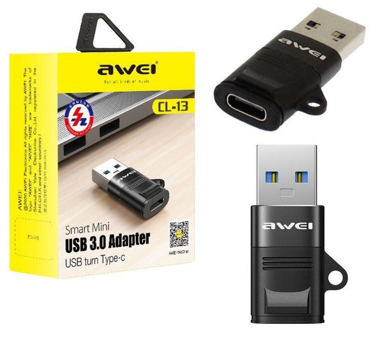 USB-A to Type-C adapter - CL-13 - AWEI - 888094