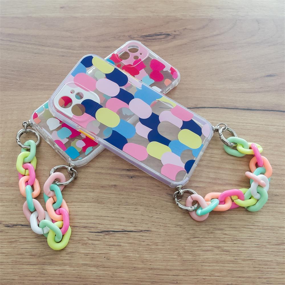 My Choice iPhone 12 Pro Case with Chain - Multicolor 4