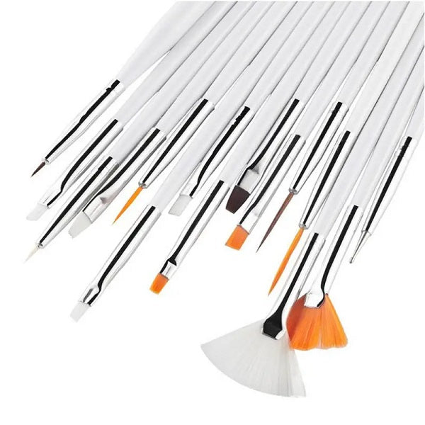Σετ πινέλα μανικιούρ Nail Art - B272 15 - 15pcs - 910525 - iThinksmart.gr