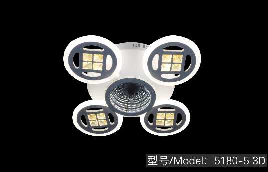 Φωτιστικό οροφής LED - Πλαφονιέρα με Dimmer - 5180-5WH - 943772 - iThinksmart.gr