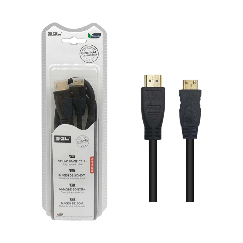 HDMI to Mini HDMI cable - 1592AB - 3m - 095172