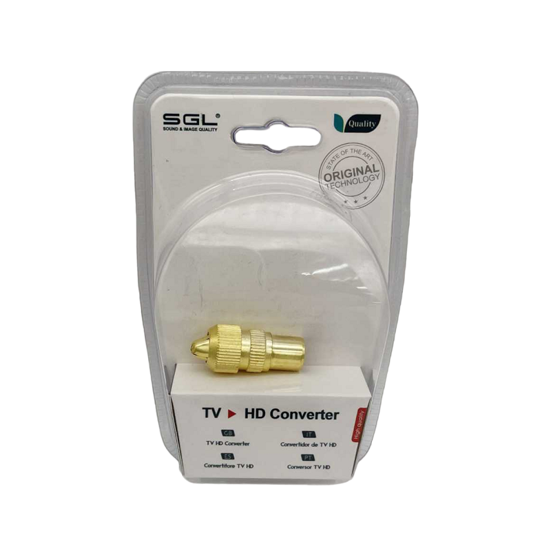 TV RF Coaxial Antenna Plug - 1856A-1 - 098272