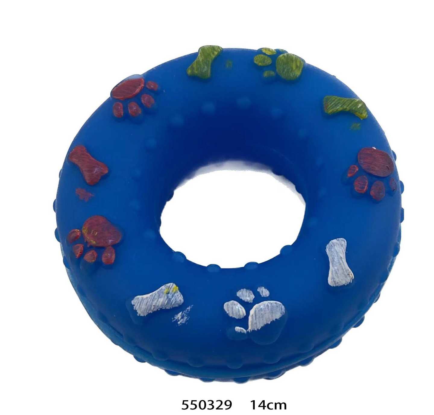 Dog toy Latex ring - 14cm - 550329
